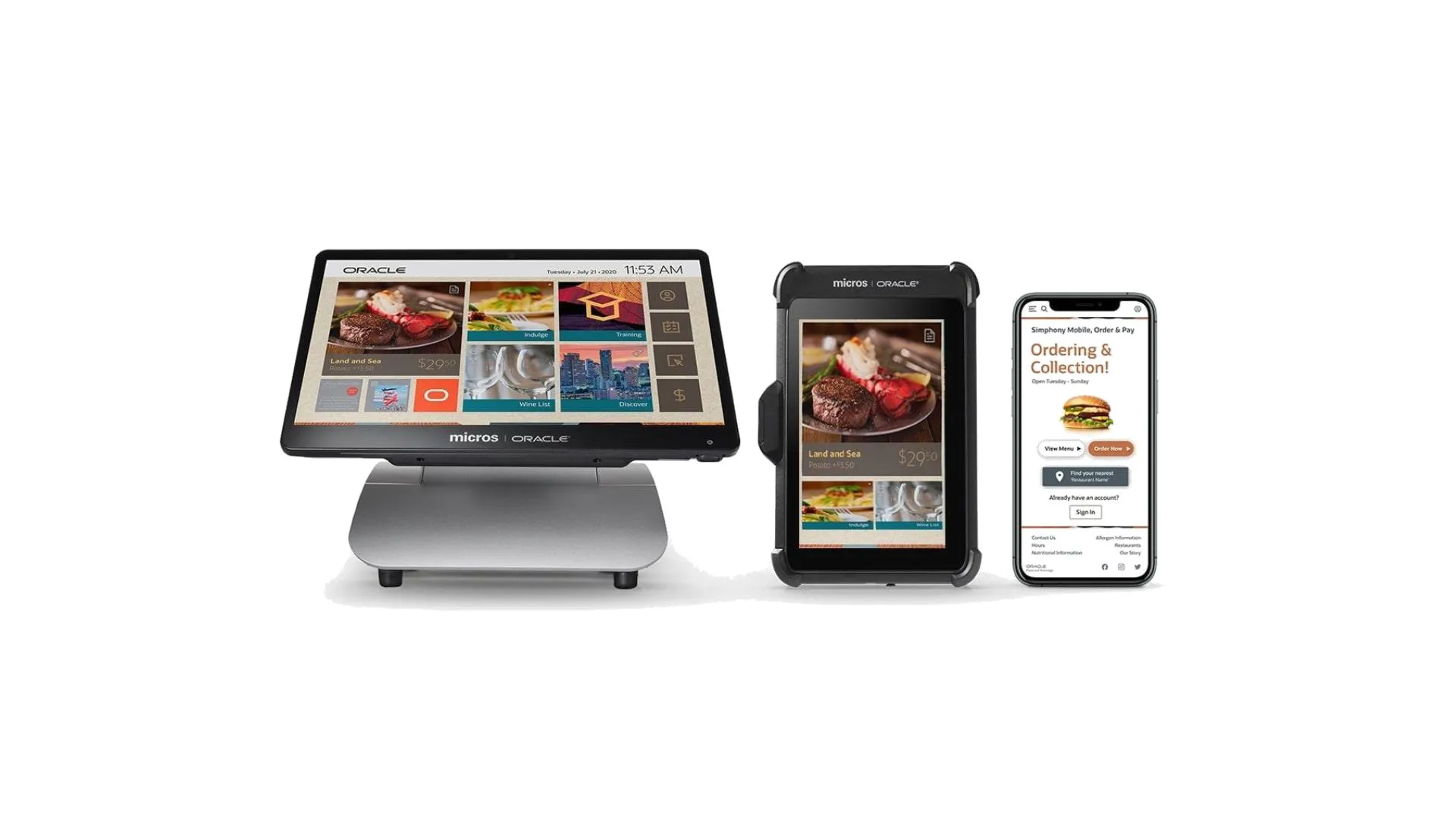 Oracle Simphony POS en operación