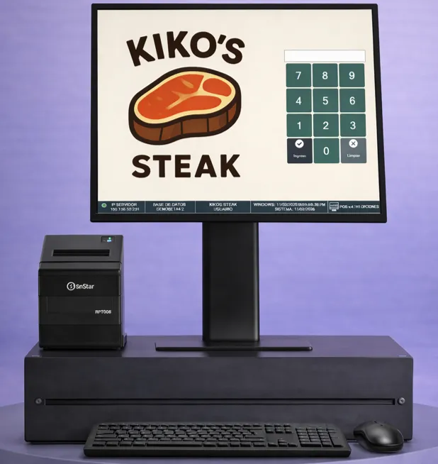 Safiro ERP dashboard financiero kikos